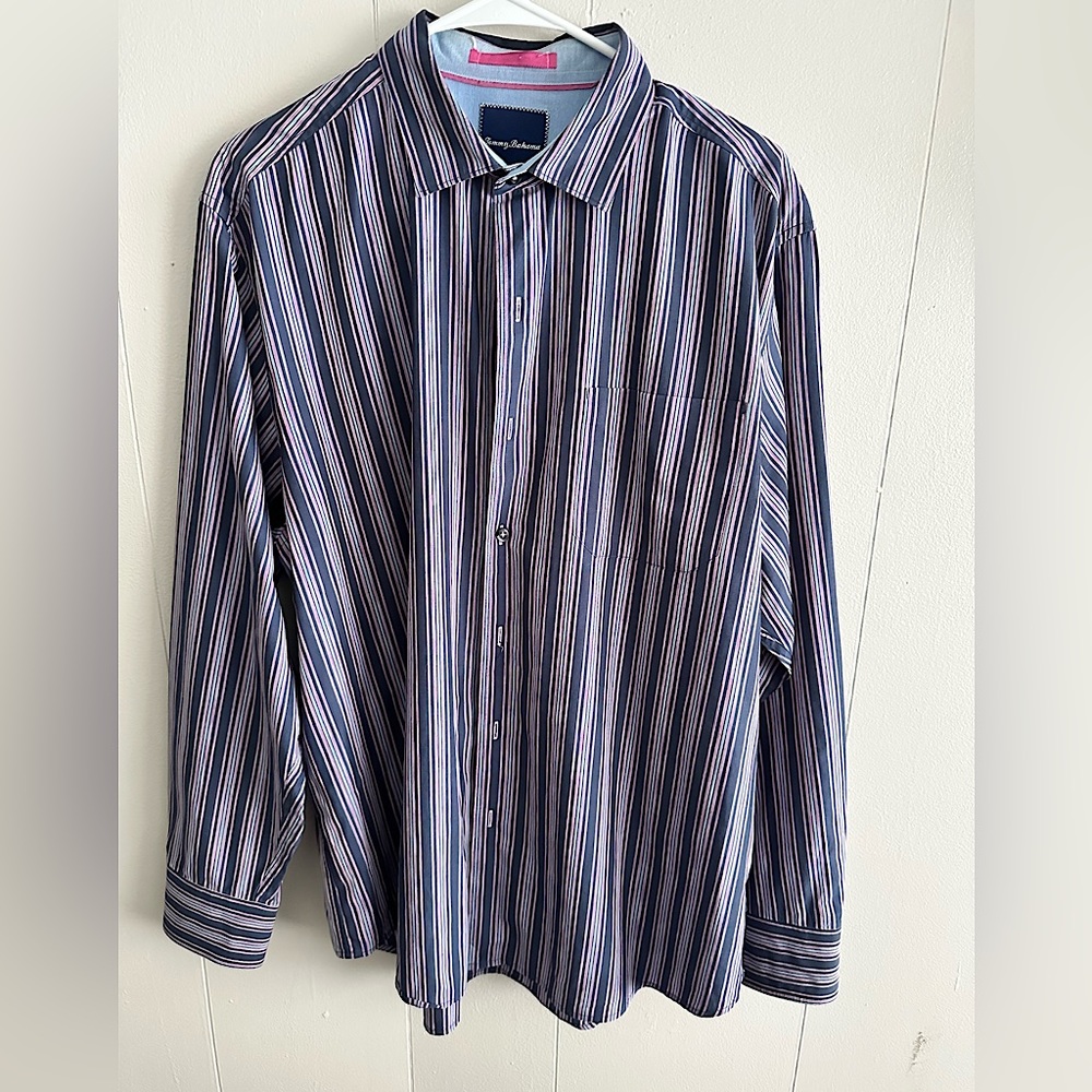 Tommy Bahama Coastal Cord striped button down